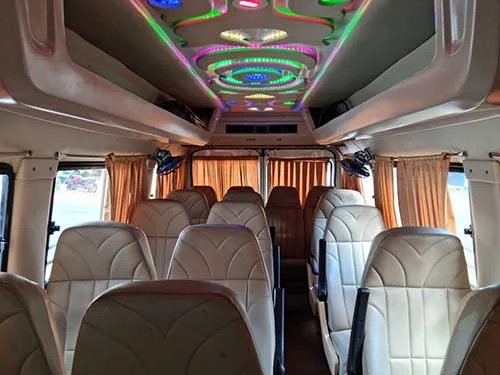 Executive Tempo Traveller  17 seater rental service in kochi Executive Tempo Traveller  - 17 Seater book in kochi