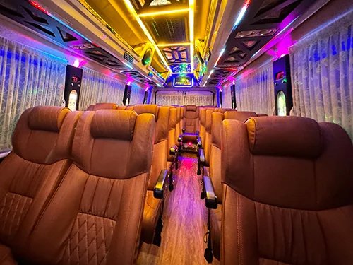 Premium Tempo Traveller AC - 20 Seater rental service in kochi  Premium Tempo Traveller AC - 20 Seater book in kochi