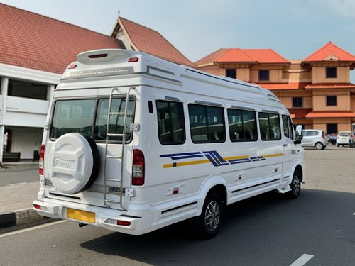 Premium Tempo Traveller – 20-Seater Tempo traveller with driver Kerala