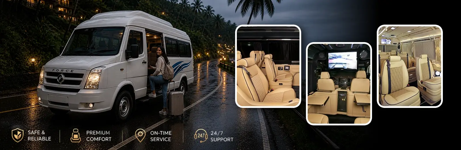 Luxury Tempo Traveller Kerala