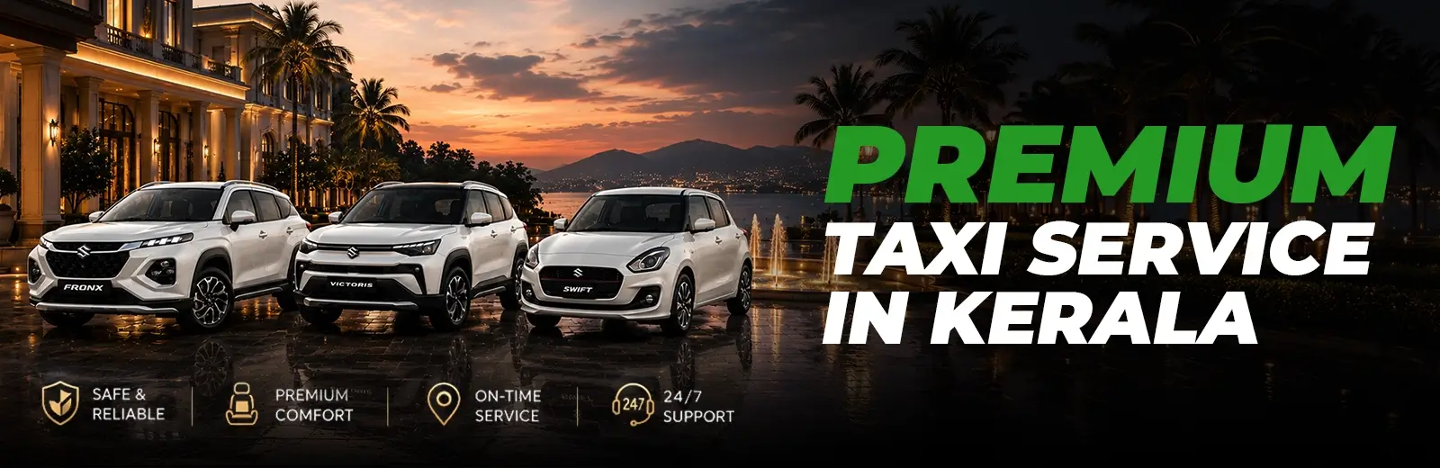 Premium Taxi Services in Kerala